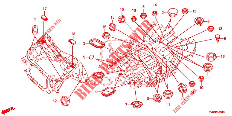 OLHAL (AVANT) para Honda CIVIC DIESEL 1.6 S 5 portas 6 velocidades manuais 2013