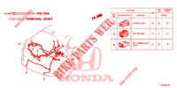 FICHA ELECTRICA (ARRIERE) para Honda CIVIC DIESEL 1.6 SE 5 portas 6 velocidades manuais 2013
