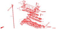 TAMPA CABECA MOTOR (DIESEL) (1.6L) para Honda CIVIC DIESEL 1.6 SE 5 portas 6 velocidades manuais 2013