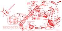 UNIDADE CONTROLO (CABINE) (1) (RH) para Honda CIVIC DIESEL 1.6 SE 5 portas 6 velocidades manuais 2013