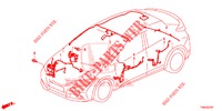 CABLAGEM (4) (RH) para Honda CIVIC 1.8 EX 5 portas automática de 5 velocidades 2014