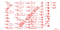 CINTA CABLAGEM/SUPORTE(D.)  para Honda CIVIC 1.8 EX 5 portas automática de 5 velocidades 2014