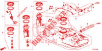 DEPOSITO COMBUSTIVEL  para Honda CIVIC 1.8 EXGT 5 portas automática de 5 velocidades 2014