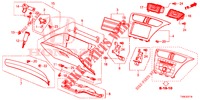 GUARNICAO INSTRUMENTOS (COTE DE PASSAGER) (RH) para Honda CIVIC 1.8 EXGT 5 portas automática de 5 velocidades 2014