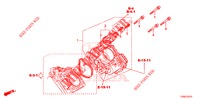 CORPO ACELERADOR (1.8L) para Honda CIVIC 1.8 S 5 portas automática de 5 velocidades 2014