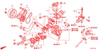 BOMBA AGUA/TERMOSTATO (1.8L) para Honda CIVIC 1.8 SE 5 portas automática de 5 velocidades 2014
