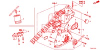 BOMBA OLEO (1.8L) para Honda CIVIC 1.8 SE 5 portas automática de 5 velocidades 2014