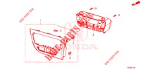 CONTROLO AQUECEDOR (RH) para Honda CIVIC 1.8 SE 5 portas automática de 5 velocidades 2014
