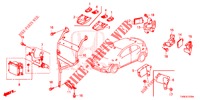 RADAR  para Honda CIVIC 1.8 SE 5 portas automática de 5 velocidades 2014
