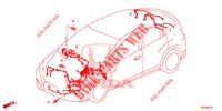 CABLAGEM (1) (RH) para Honda CIVIC 1.8 S 5 portas automática de 5 velocidades 2013