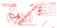 FICHA ELECTRICA (ARRIERE) para Honda CIVIC 1.8 SE 5 portas automática de 5 velocidades 2013