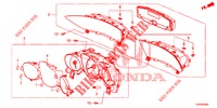 VELOCIMETRO  para Honda CIVIC 1.8 SE 5 portas automática de 5 velocidades 2013