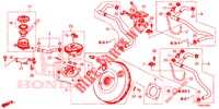 BOMBA PRINCIPAL TRAVOES/SERVO FREIO (RH) para Honda CIVIC 1.4 EXECUTIVE 5 portas 6 velocidades manuais 2014
