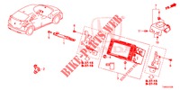 CABO LIGACAO SIST. NAVEGACAO (KIT)  para Honda CIVIC 1.4 EXECUTIVE 5 portas 6 velocidades manuais 2014