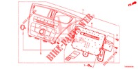 UNIDADE DE AUDIO  para Honda CIVIC 1.8 ES 5 portas 6 velocidades manuais 2013