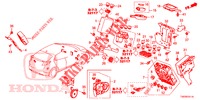 UNIDADE CONTROLO (CABINE) (1) (RH) para Honda CIVIC 1.8 EX 5 portas 6 velocidades manuais 2013