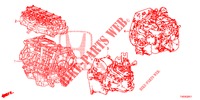 CONJ. MOTOR/CONJ. CAIXA VELOCIDADES (1.8L) para Honda CIVIC 1.8 S 5 portas 6 velocidades manuais 2013
