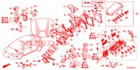 UNIDADE CONTROLO (COMPARTIMENT MOTEUR) (1) (DIESEL) (2.2L) para Honda CIVIC 2.2 EX 5 portas 6 velocidades manuais 2013