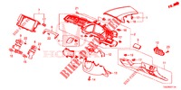 GUARNICAO INSTRUMENTOS (COTE DE CONDUCTEUR) (RH) para Honda CIVIC 1.0 S 5 portas totalmente automática CVT 2017