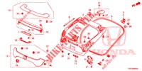 PAINEL PORTA TRASEIRA(2 PORTAS)  para Honda CIVIC 1.5 SPORT PLUS 5 portas totalmente automática CVT 2017
