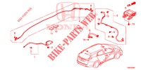 ANTENA/ALTIFALANTE (RH) para Honda CIVIC TOURER 1.8 ES 5 portas automática de 5 velocidades 2014