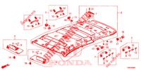 FORRO TECTO  para Honda CIVIC TOURER 1.8 ES 5 portas automática de 5 velocidades 2014