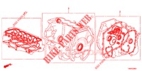 KIT JUNTAS/ CONJ. CAIXA VELOCIDADES  para Honda CIVIC TOURER 1.8 ES 5 portas automática de 5 velocidades 2014
