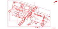 UNIDADE DE AUDIO  para Honda CIVIC TOURER 1.8 ES 5 portas automática de 5 velocidades 2014