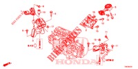 APOIOS MOTOR (AT) para Honda CIVIC TOURER 1.8 EXGT 5 portas automática de 5 velocidades 2014