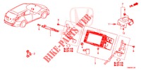 CABO LIGACAO SIST. NAVEGACAO (KIT)  para Honda CIVIC TOURER 1.8 EXGT 5 portas automática de 5 velocidades 2014