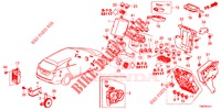 UNIDADE CONTROLO (CABINE) (1) (RH) para Honda CIVIC TOURER 1.8 EXGT 5 portas automática de 5 velocidades 2014