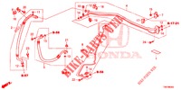AR CONDICIONADO (FLEXIBLES/TUYAUX) (1.8L) (RH) para Honda CIVIC TOURER 1.8 SE 5 portas automática de 5 velocidades 2014
