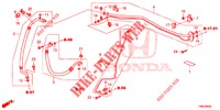 AR CONDICIONADO (FLEXIBLES/TUYAUX) (1.8L) (RH) (1) para Honda CIVIC TOURER 1.8 ES 5 portas automática de 5 velocidades 2015
