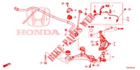 MANGA EIXO FRENTE  para Honda CIVIC TOURER 1.8 SE 5 portas automática de 5 velocidades 2017