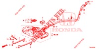 TUBO DO ENCHEDOR DE COMBUSTIVEL  para Honda CIVIC TOURER 1.8 SE 5 portas automática de 5 velocidades 2017