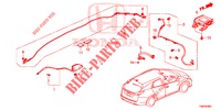 ANTENA/ALTIFALANTE (RH) para Honda CIVIC TOURER 1.8 ES 5 portas 6 velocidades manuais 2014