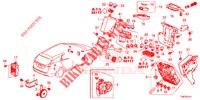 UNIDADE CONTROLO (CABINE) (1) (RH) para Honda CIVIC TOURER 1.8 ES 5 portas 6 velocidades manuais 2014