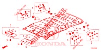 FORRO TECTO  para Honda CIVIC TOURER 1.8 EX 5 portas 6 velocidades manuais 2017