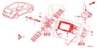 CABO LIGACAO SIST. NAVEGACAO (KIT)  para Honda CIVIC TOURER DIESEL 1.6 EXGT 5 portas 6 velocidades manuais 2014