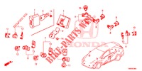 SENSOR ESTACIONAMENTO  para Honda CIVIC TOURER DIESEL 1.6 EXGT 5 portas 6 velocidades manuais 2014