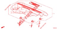 TAMPA MOTOR (DIESEL) para Honda CIVIC TOURER DIESEL 1.6 LIFESTYLE 5 portas 6 velocidades manuais 2014