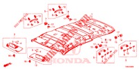 FORRO TECTO  para Honda CIVIC TOURER DIESEL 1.6 ES 5 portas 6 velocidades manuais 2015