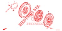 FORQUILHA DA EMBRAIAGEM (DIESEL) para Honda CIVIC TOURER DIESEL 1.6 SE 5 portas 6 velocidades manuais 2015