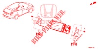 CABO LIGACAO SIST. NAVEGACAO (KIT)  para Honda CIVIC TOURER DIESEL 1.6 ES 5 portas 6 velocidades manuais 2016