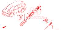     SUPPORT FAISCEAU FILS para Honda CR-V HYBRID 2.0 BASE 5 portas Eletronica CVT 2020