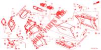 GUARNICAO INSTRUMENTOS (COTE DE PASSAGER) (LH) para Honda CR-V HYBRID 2.0 BASE 5 portas Eletronica CVT 2020